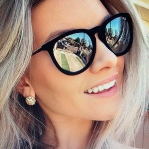 Erika Wayfarer Sunglasses Velvet Frame